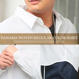 長袖シャツ メンズ パナマ織り | LUXSTYLE | 詳細画像7