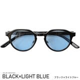 ブラック×ライトブルー | サングラス メンズ レディース | LUXSTYLE