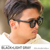ブラック×ライトグレー | サングラス メンズ ボスリントン | LUXSTYLE