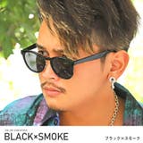ブラック×スモーク | サングラス メンズ ボストン | LUXSTYLE