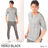 杢ブラック | Tシャツ メンズ 5分袖 | LUXSTYLE