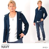 ネイビー | イタリアンカラージャケット メンズ ジャケット | LUXSTYLE