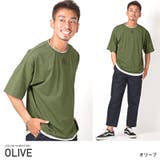 オリーブ | Tシャツ メンズ 半袖 | LUXSTYLE
