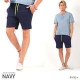 ネイビー | ショートパンツ メンズ スウェット | LUXSTYLE