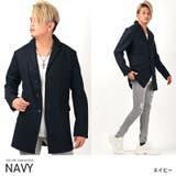 ネイビー | チェスターコート メンズ コート | LUXSTYLE