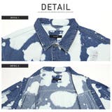 デニムジャケット メンズ ビッグシルエット | LUXSTYLE | 詳細画像6
