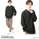チャコール | ロンT メンズ 長袖Tシャツ | LUXSTYLE