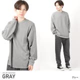 グレー | ロンT メンズ 長袖Tシャツ | LUXSTYLE