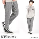 グレンチェック | テーパードパンツ メンズ アンクルパンツ | LUXSTYLE