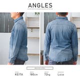 デニムシャツ メンズ 長袖 | LUXSTYLE | 詳細画像6