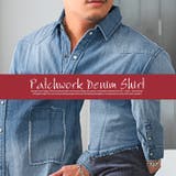 デニムシャツ メンズ 長袖 | LUXSTYLE | 詳細画像5