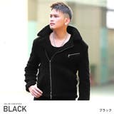 ブラック | ライダースジャケット メンズ ボア | LUXSTYLE