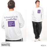 ホワイト | トレーナー メンズ 長袖 | LUXSTYLE