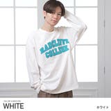 ホワイト | ロンT メンズ 長袖Tシャツ | LUXSTYLE