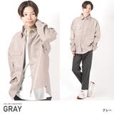 グレー | シャツジャケット メンズ CPOジャケット | LUXSTYLE