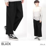 ブラック | テーパードパンツ メンズ ワイドパンツ | LUXSTYLE