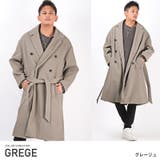 グレージュ | トレンチコート メンズ ウーリーテック | LUXSTYLE