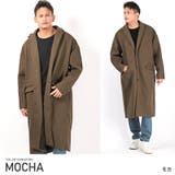 モカ | チェスターコート メンズ ウールタッチ | LUXSTYLE