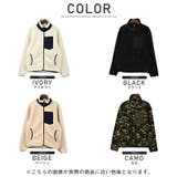 ボア ジャケット ブルゾン | LUXSTYLE | 詳細画像2