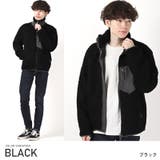 ブラック | ブルゾン メンズ ボア | LUXSTYLE
