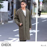 チェック | チェスターコート メンズ コート | LUXSTYLE