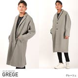 グレージュ | チェスターコート メンズ コート | LUXSTYLE