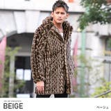 ベージュ | コート メンズ ファー | LUXSTYLE