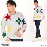 ホワイト | ニット メンズ トップス | LUXSTYLE