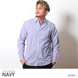 ネイビー | 長袖シャツ メンズ 長袖 | LUXSTYLE