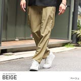 ベージュ | イージーパンツ メンズ ワイドパンツ | LUXSTYLE