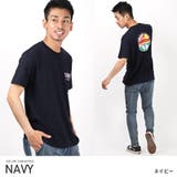 ネイビー | Tシャツ メンズ 半袖 | LUXSTYLE