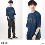 ブルー | Tシャツ メンズ 半袖 | LUXSTYLE