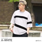 Aホワイト | Tシャツ メンズ 半袖 | LUXSTYLE