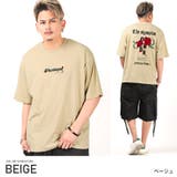 ベージュ | Tシャツ メンズ 半袖 | LUXSTYLE
