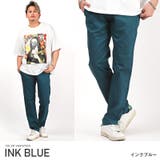 インクブルー | チノパン メンズ テーパード | LUXSTYLE