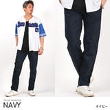 ネイビー | チノパン メンズ テーパード | LUXSTYLE