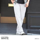 ホワイト | チノパン メンズ テーパード | LUXSTYLE