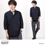 ネイビー | シャツ メンズ 日本製 | LUXSTYLE