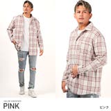 ピンク | 長袖シャツ メンズ ビッグシルエット | LUXSTYLE