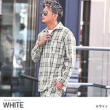 ホワイト | 長袖シャツ メンズ ビッグシルエット | LUXSTYLE