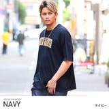 ネイビー | Tシャツ メンズ 半袖 | LUXSTYLE
