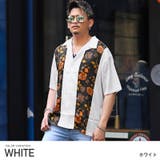 ホワイト | 半袖シャツ メンズ ビッグシルエット | LUXSTYLE