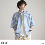 ブルー | シャツ メンズ 半袖 | LUXSTYLE