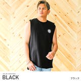ブラック | ノースリーブ Tシャツ メンズ | LUXSTYLE