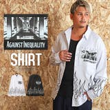 長袖シャツ メンズ グラフィック | LUXSTYLE | 詳細画像1