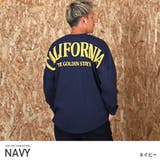 ネイビー | ロンT メンズ 長袖Tシャツ | LUXSTYLE