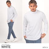 ホワイト | ロンT メンズ 長袖Tシャツ | LUXSTYLE