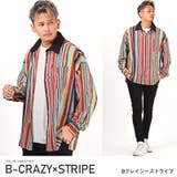 Bクレイジーストライプ | シャツ メンズ 長袖 | LUXSTYLE