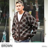 ブラウン | カーディガン メンズ レディース | LUXSTYLE