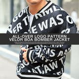 ボンバージャケット メンズ ベロア | LUXSTYLE | 詳細画像6